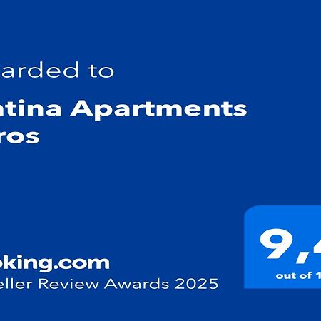 Matina Apartments Tyros Ngoại thất bức ảnh